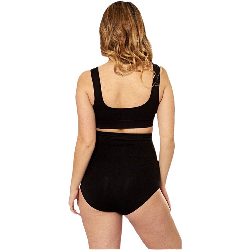High-Waisted Tummy-Tightening Butt-Lifting Underwear for Women, Tummy-Tightening Pants, Summer Thin Butt-Lifting Pants for Women with Buttocks, Seamless Body-Shaping Pants for Peach Buttocks