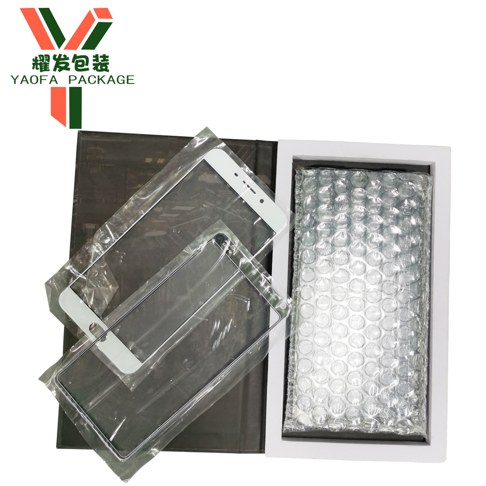 Factory Wholesale Customized New Material Thickeneded Bubble Wrap Bubble Bag Mobile Phone Lcd Display Special Bubble Bag