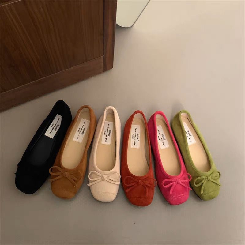 Flat French Fairy Small Chanel Style Single Shoes Women's Shoes Spring and Autumn 2025 New Spring Bow Commuter Ladyshoes