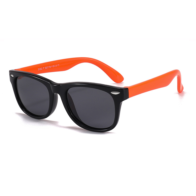 Picture of Factory new spot wholesale silicone UV protection sunglasses baby glasses polarized children sunglasses 802