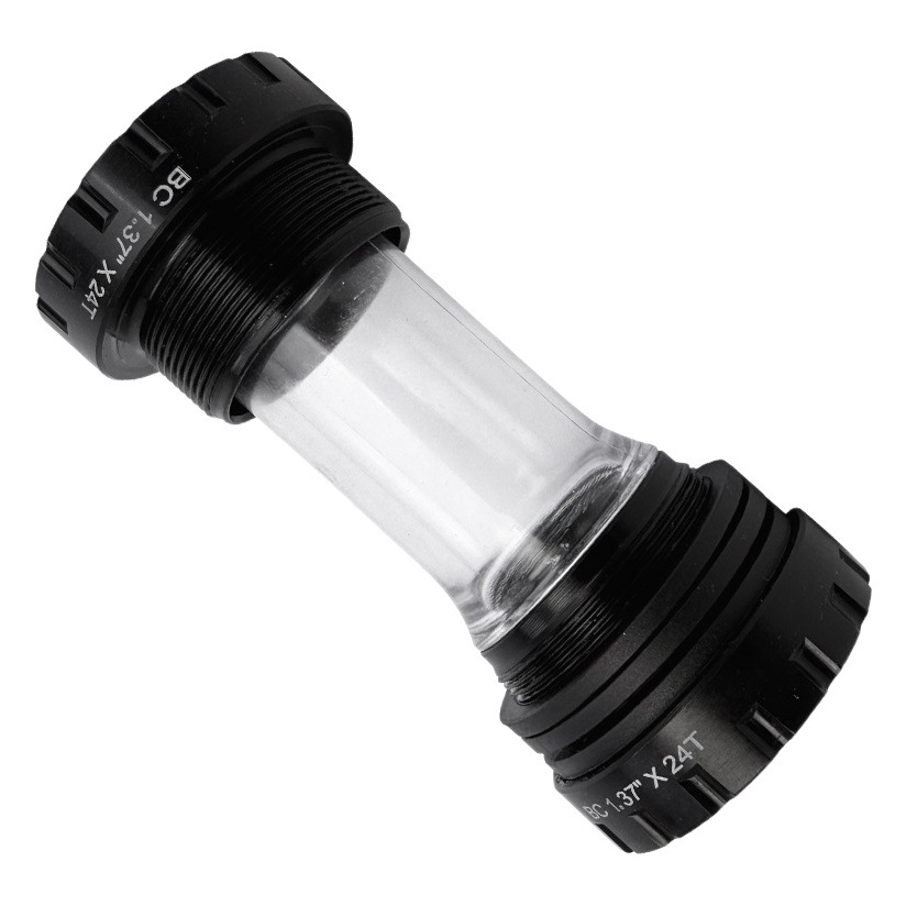 Mountain bike BB52 axle Road folding bike screw-in thread integrated hollow Peilin axle 68/73