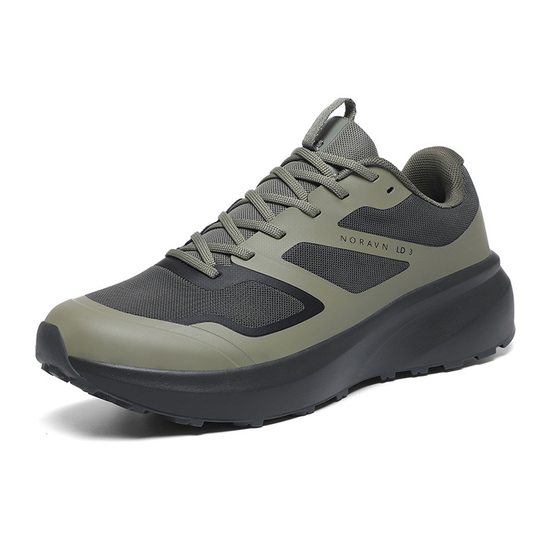 Cross-border Bird Home Unlabeled Lightweight Off-road All-terrain Running Shoes Men's Autumn Outdoor Non-slip Wear-resistant Hiking Shoes