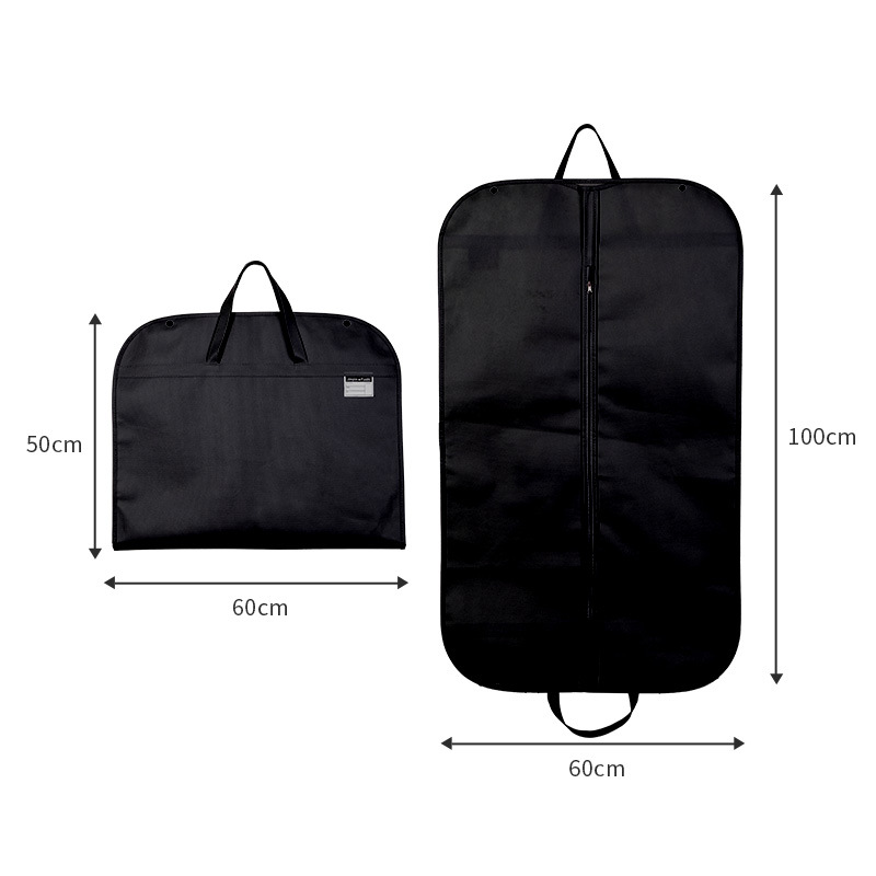 Picture of Guangzhou in stock suit dust bag high-end Oxford cloth suit bag clothing double zipper portable packaging bag custom