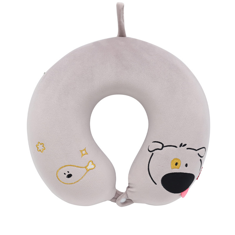 Picture of Cartoon animal slow rebound memory cotton U-shaped pillow leisure house office travel neck pillow neck pillow U-shaped pillow wholesale