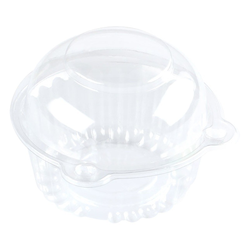 Disposable Maitou West Point Packaging Box Round Baking Packaging Box Transparent Cake Blister Box Thickened Pastry Box