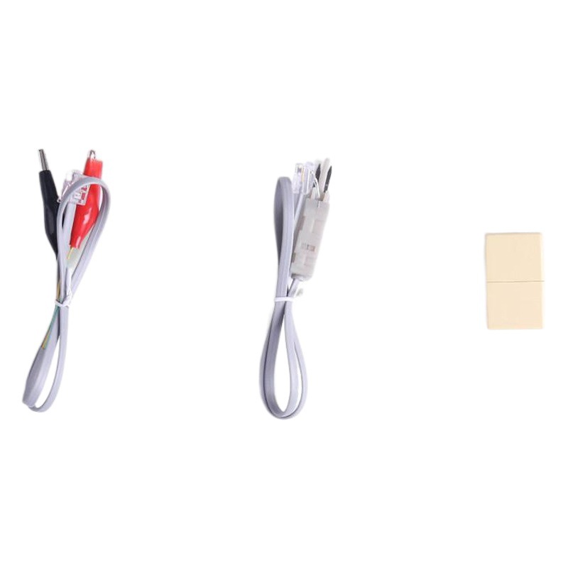 Zhongnuo C019 Line Checking Machine Three Kinds of External Plug-In Connectors Telecom Netpass Railway Line Test Telephone Hands-Free