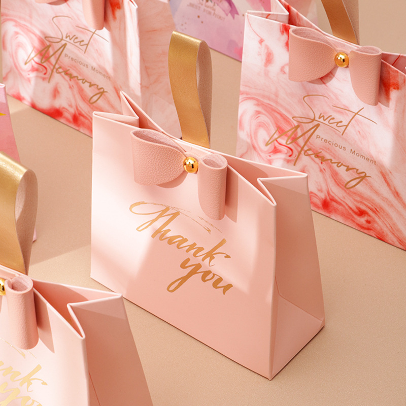 Picture of New Wedding Candy Box, Special Wedding Candy Box, Portable Wedding Candy Bag, High-End Candy Packaging Box, Empty Box Wholesale