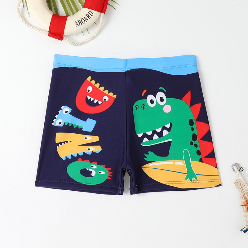Picture of Cartoon boys swimsuit baby swimsuit good fabric boys small and medium-sized children swimming trunks a generation of children's swimming trunks