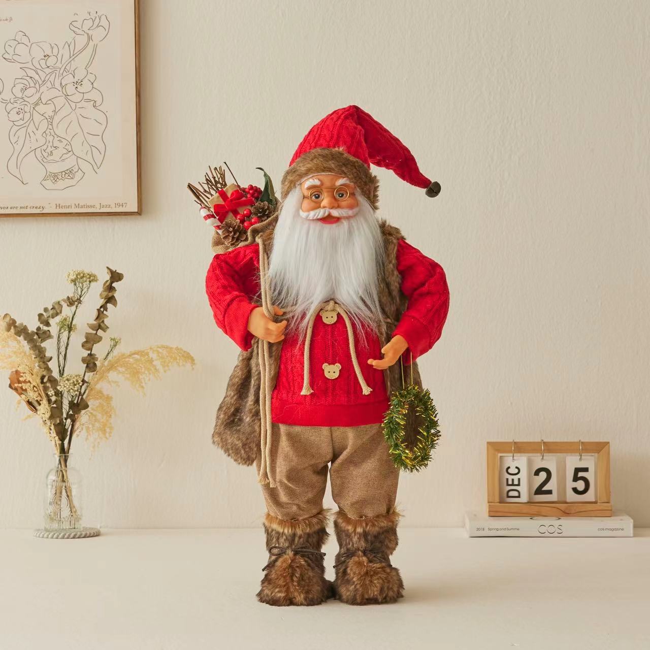 Picture of Cross Border christmas Santa Claus Ornaments Christmas Decorations Christmas Dolls Doll Ornaments Small Gifts