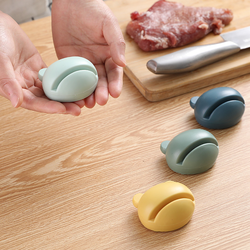 Picture of A3021 Cartoon Knife Grinder Kitchen Grinding Stone Creative Household Manual Grinding Scissors Grinding Kitchen Knife