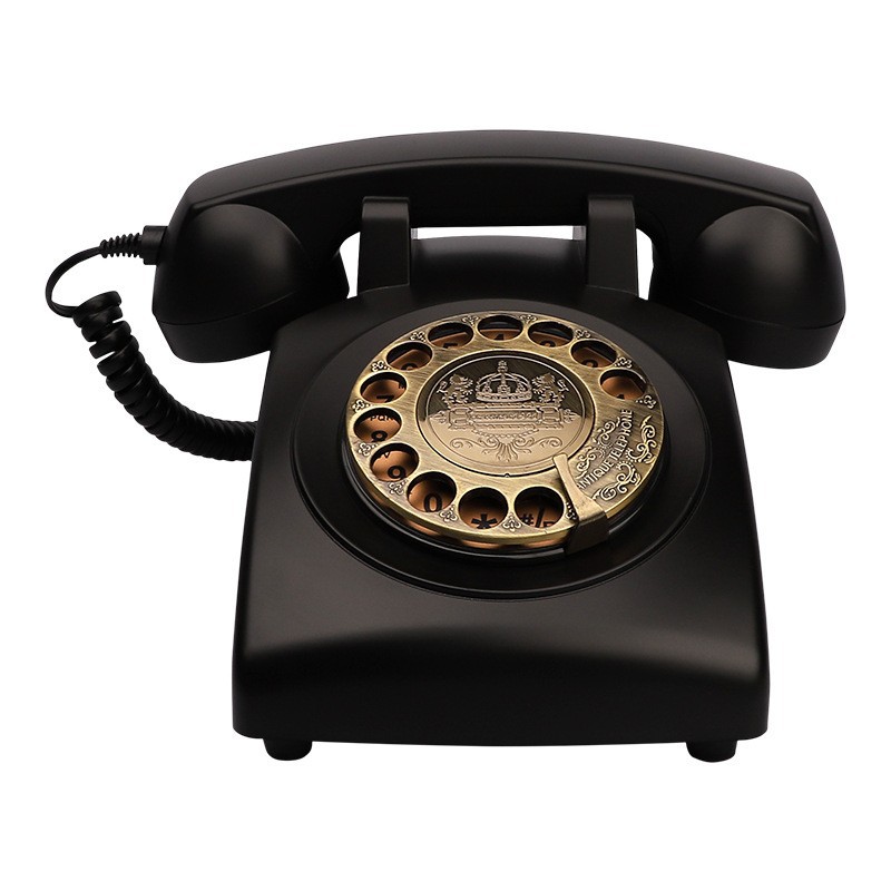 Picture of Cross-Border Retro Telephone Button Phone Fixed Landline Guest Room Office Home Hotel Antique Telephone Manufacturer