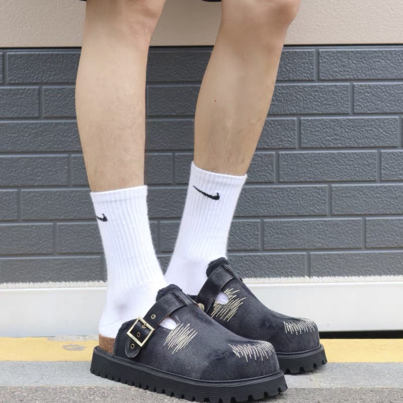 Casual Birkenstock Shoes Retro Old Toe-Toe Slippers 2025 New Outer Wear Slip-On Soft Sole Fashionable Flats Bottom Comfortable