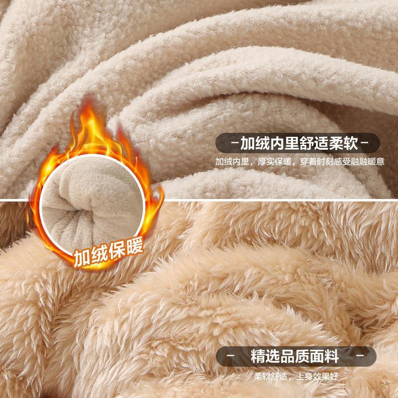 Picture of Children's Winter Outwears with Velvet and Thickeneding, New Style, Kidsren's Lamb Wool, Male and Female Babies, Infant Winter Warm Clothes
