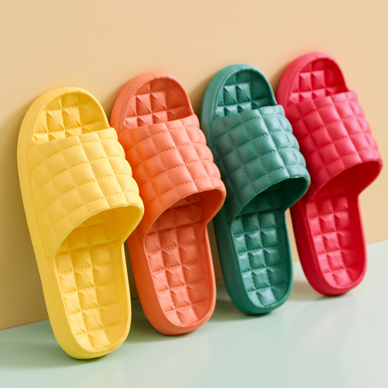 Japanese-style indoor home soft bottom slippers bathroom bath non-slip couple outdoor slippers women's summer men's home shoes