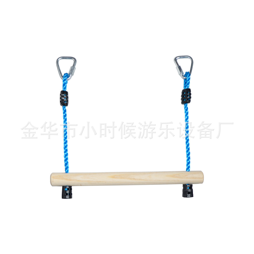 Picture of Red House Amazon indoor outdoor play wooden children climbing monkey Rod children swing wooden stick hanging ring