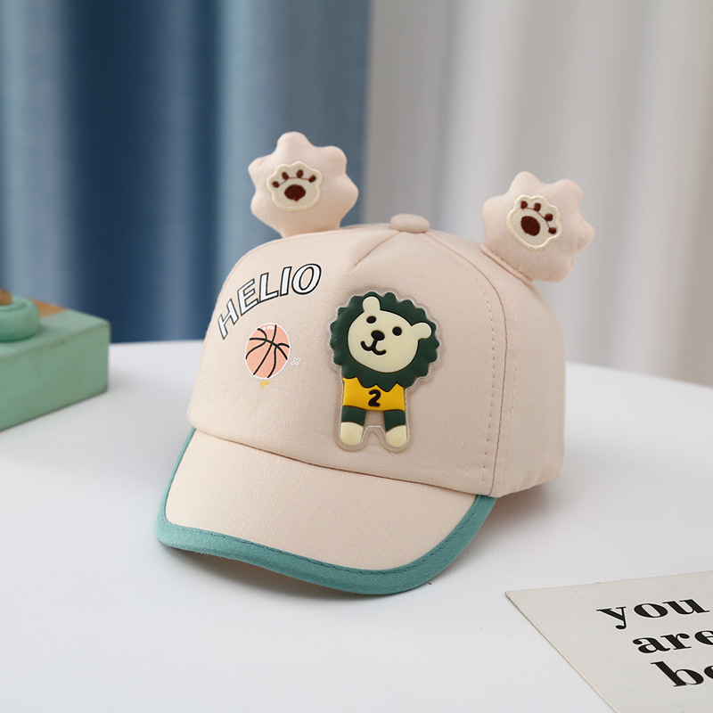 Picture of Baby hat cute bee peaked cap spring and autumn baby baseball cap outdoor sun protection children sun hat