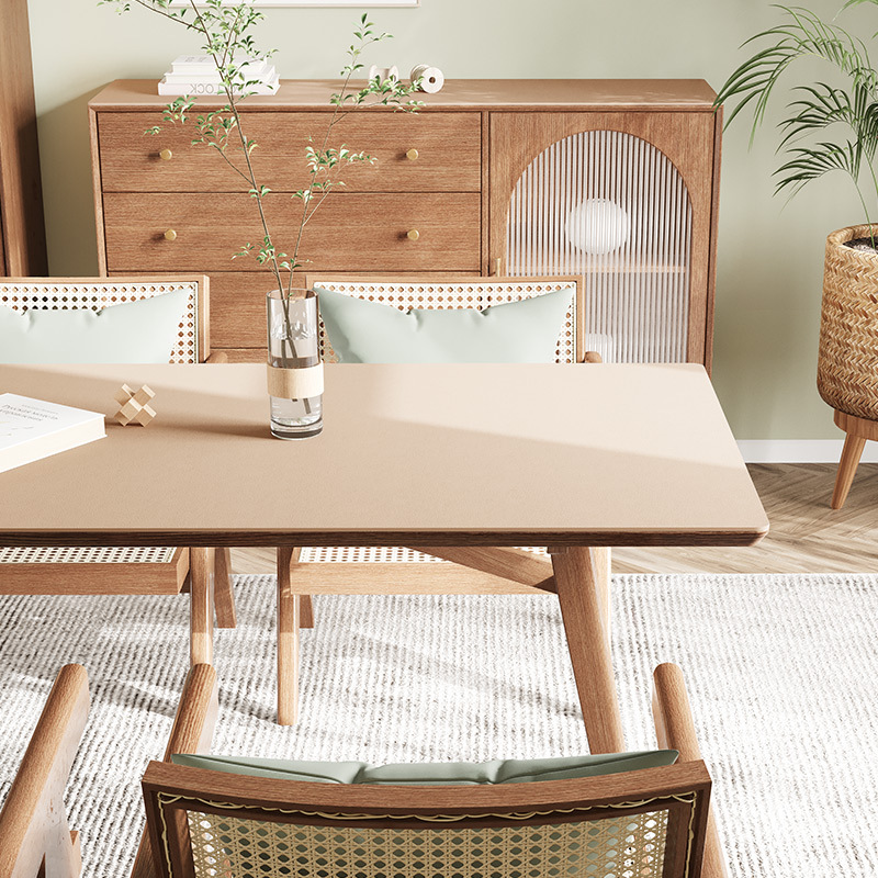 Picture of Spot solid color leather table mat table mat pvc leather waterproof oil-proof coffee table mat tablecloth wholesale