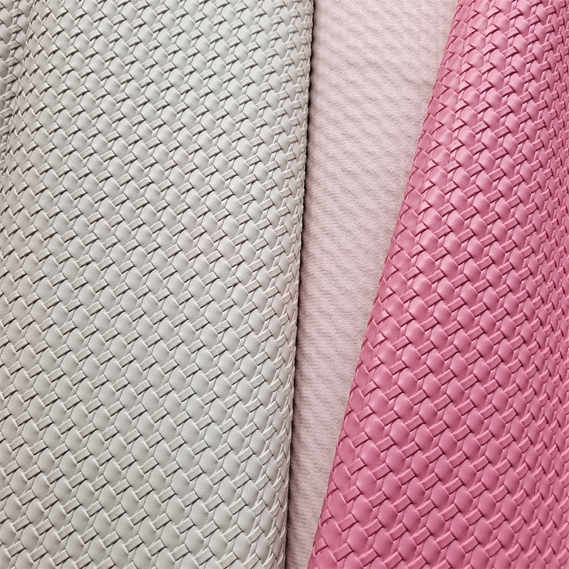 Picture of Factory Straight Supply Bevel Braided Pattern 1.0mm E-Sports Chair Belt Gloves Mobile Phone Shell Clothing Leather Fabric