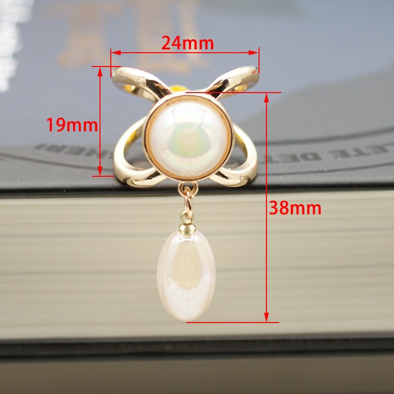 Picture of South Korea multi-functional scarf buckle high-grade Pearl fashion new Camellia windbreaker belt buckle high-end jewelry wholesale