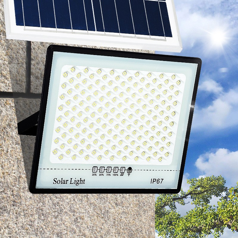 Picture of New solar lights outdoor garden lights home engineering solar flood lights waterproof solar outdoor lights