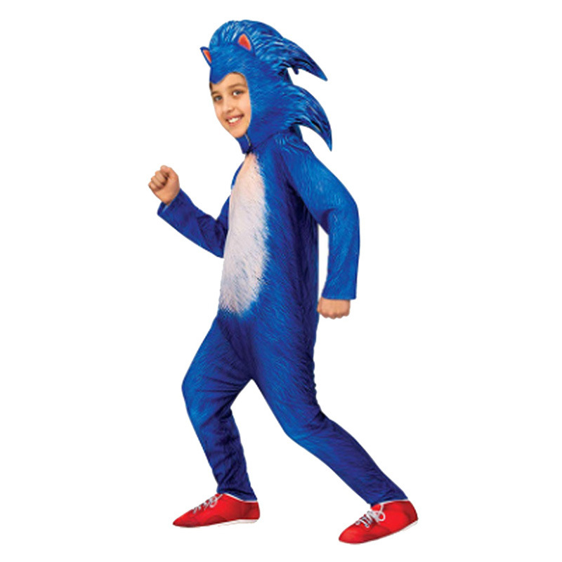 Picture of Halloween Sonic Costume Children's Cosplay Cospla Super Sonic Mouse Costume Hedgehog Sonic Kid Clothes