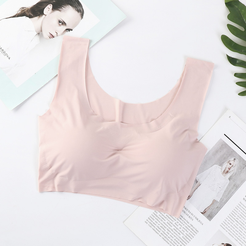 Picture of Shangpin Anxin Generation Seamless No Steel Ring Ice Silk Gather Large Size Running Vest Yoga Sports Underwear Women's Bra