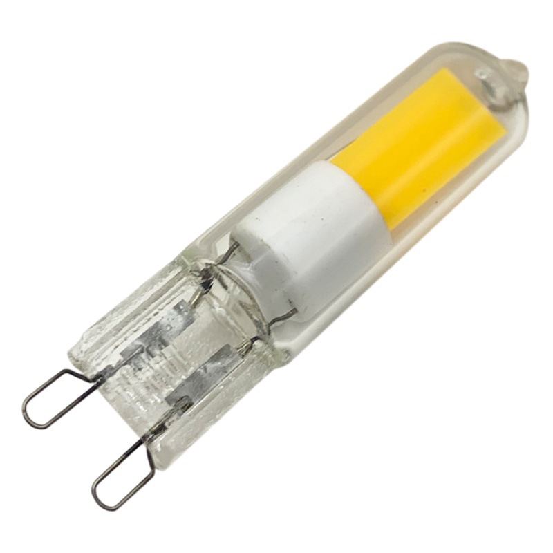 Factory wholesale LED lamp beads glass G4G9 bulb COB sapphire chip 3W 220V-240V no strobe