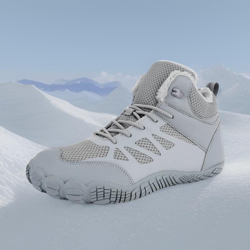 Cross-Border New Winter Outdoor Cotton Shoes for Couples Plus Velvet Thickened Cotton Boots Warm Mountaineering Snow Boots Wholesale