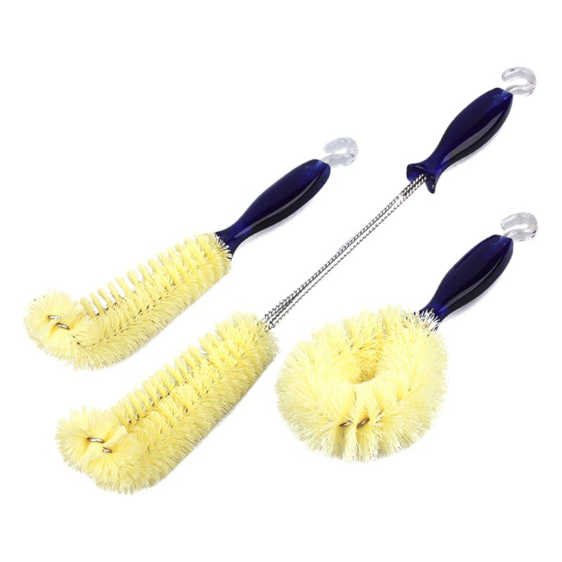 Japanese MS cup brush no dead angle brush Cup artifact to remove tea stains multi-functional Cup long handle stiff brush