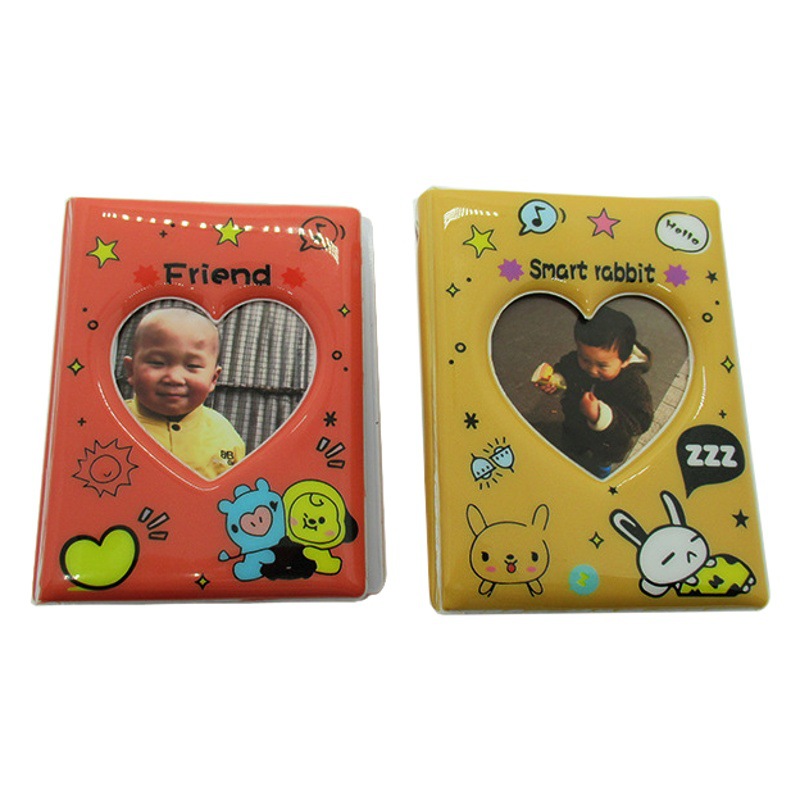 PVC Children's Growth Book Photo Album Polaroid Photo Album Cartoon Kindergarten Primary School Students Photo Album