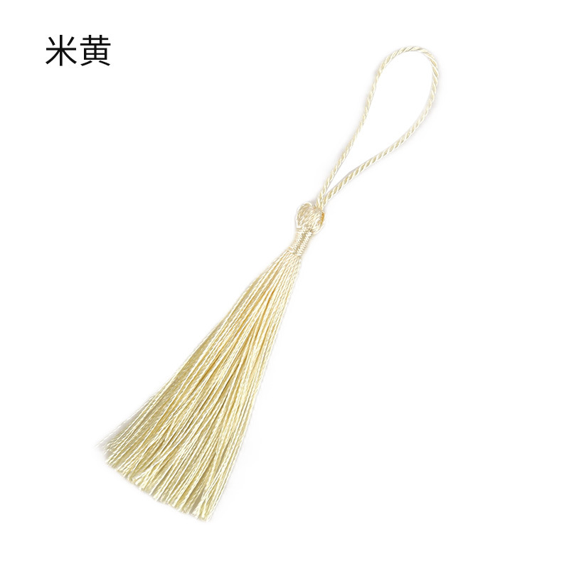 Picture of Small Tassel Tassel Wholesale Big Red Wedding Candy Box Bookmark Tassel Hanging Tassel Small Tassel Tassel Mop Spike 60 Silk