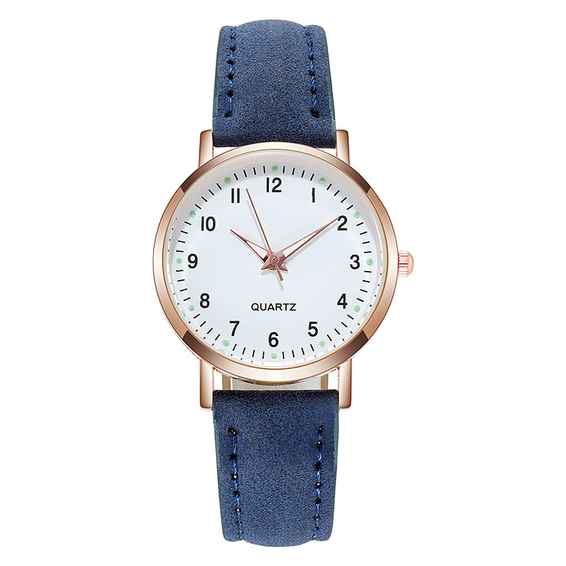 Picture of New Simple Digital Luminous Watch for Men and Women Students Small Fresh Frosted Leather Casual Watch Women's Quartz Watch