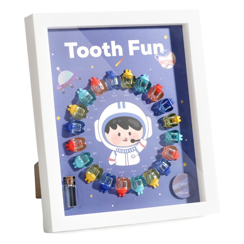 Children's nipple storage box baby tooth box collection commemorative box boy tooth change storage tooth loss collection bottle suit