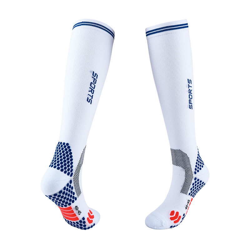 Picture of Autumn and Winter Professional Cycling Socks for Men and Women, Skipping Rope, Running Sports Socks, Slim and Beautiful Leg Pressure Socks, Long Compression Socks