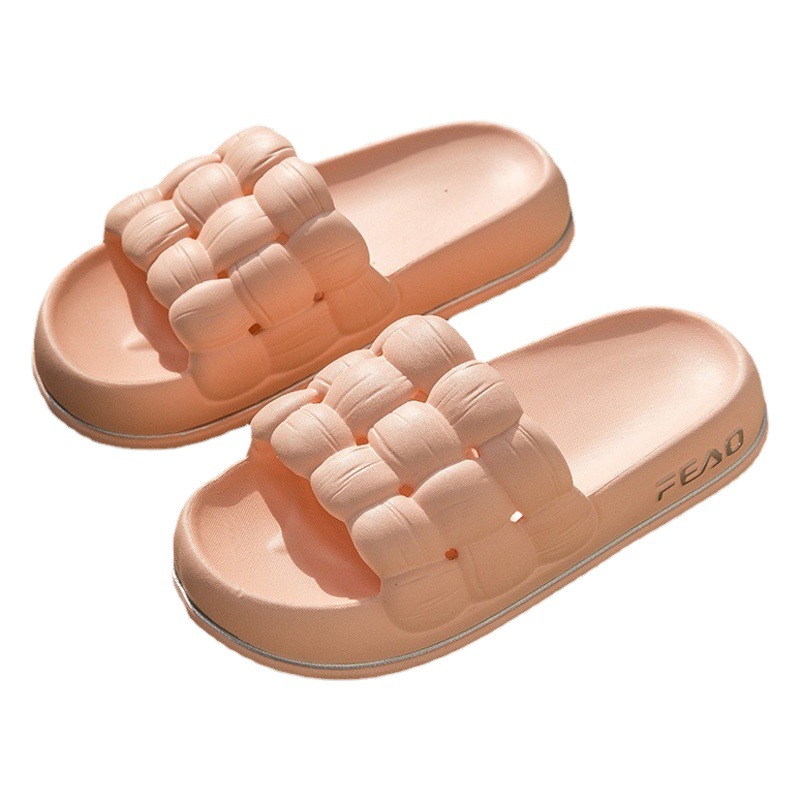 High-end Slippers Home Women's Outfit Internet-famous Beach Sandals for Men and Women Couple EVA Shoes Slippers for Summer