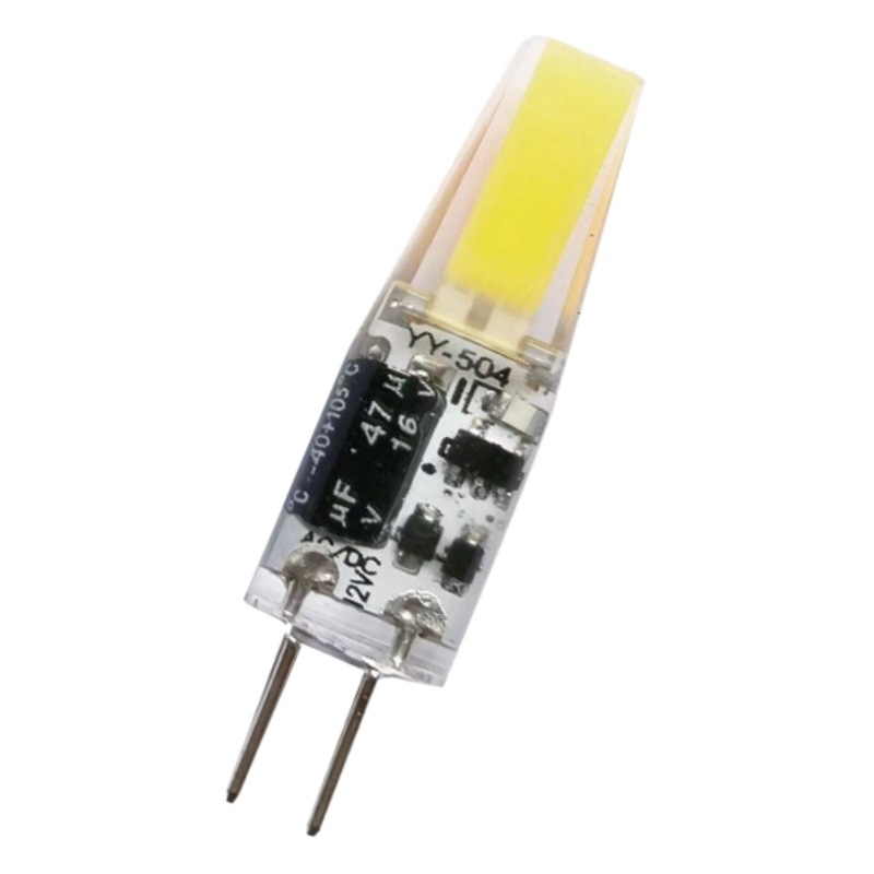220V/110V flicker-free AC/DC12V G4 pin lamp bead COB1505 LED lamp bead bulb small lamp