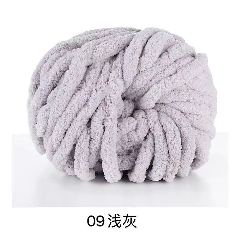 Picture of Extra Thick Ice Stick Cat Tail Thread Wholesale Sausage Wool Handmade DIY Cushion Blanket Cat Nest Big Tree Sweater Decoration