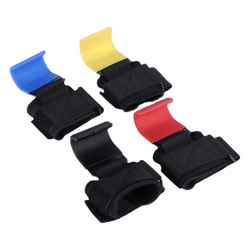 Fitness booster hook wrist grip hook pull-up gloves hanging horizontal bar auxiliary belt hard pull belt booster hook
