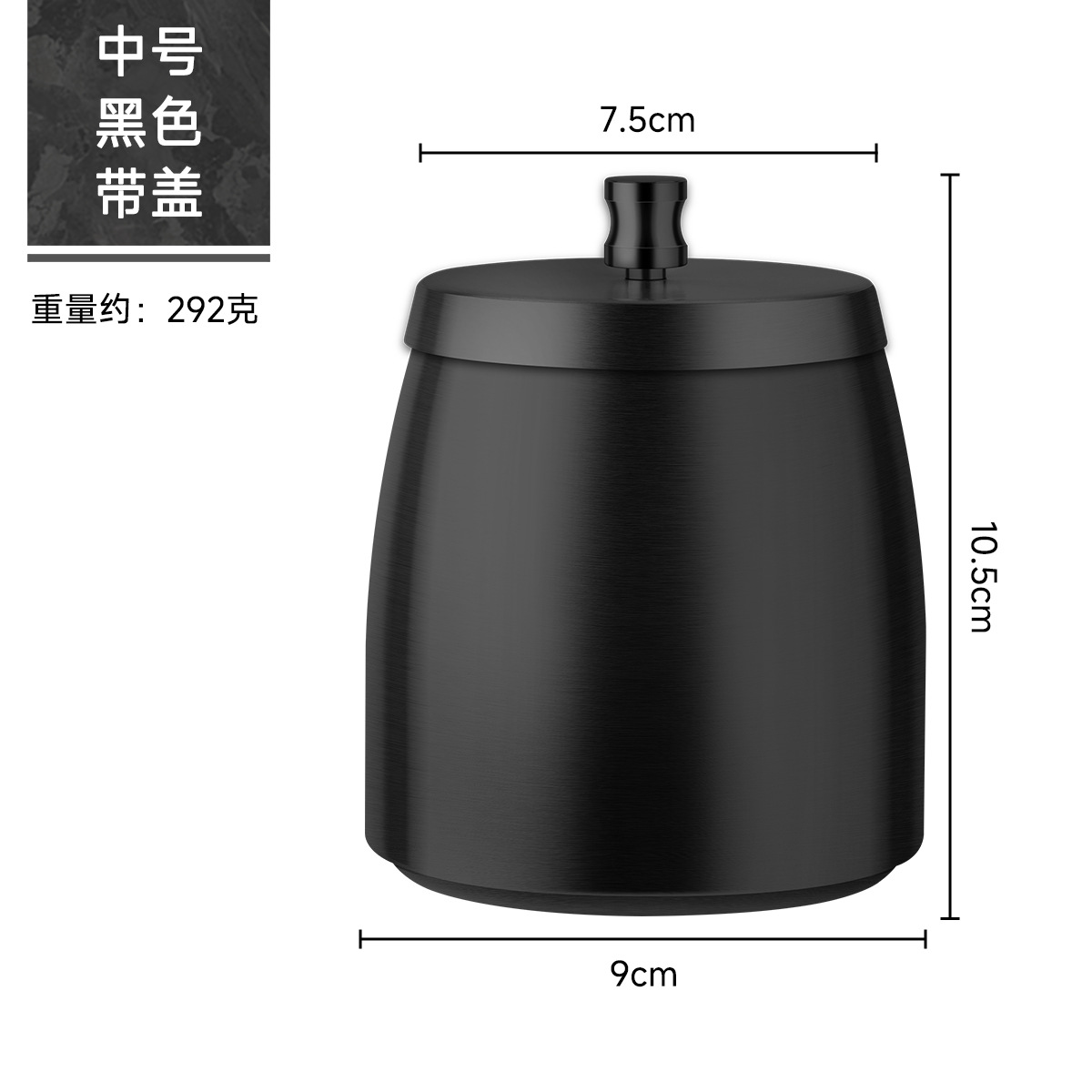 Picture of Wholesale titanium-plated stainless steel ashtray with lid thickened and raised anti-fly ash Internet cafe bar KTV office laser