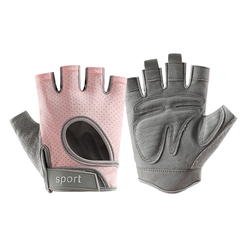 Summer Women's equipment training horizontal bar wrist protection non-slip anti-cocoon pull-up sports riding Men's Fitness gloves