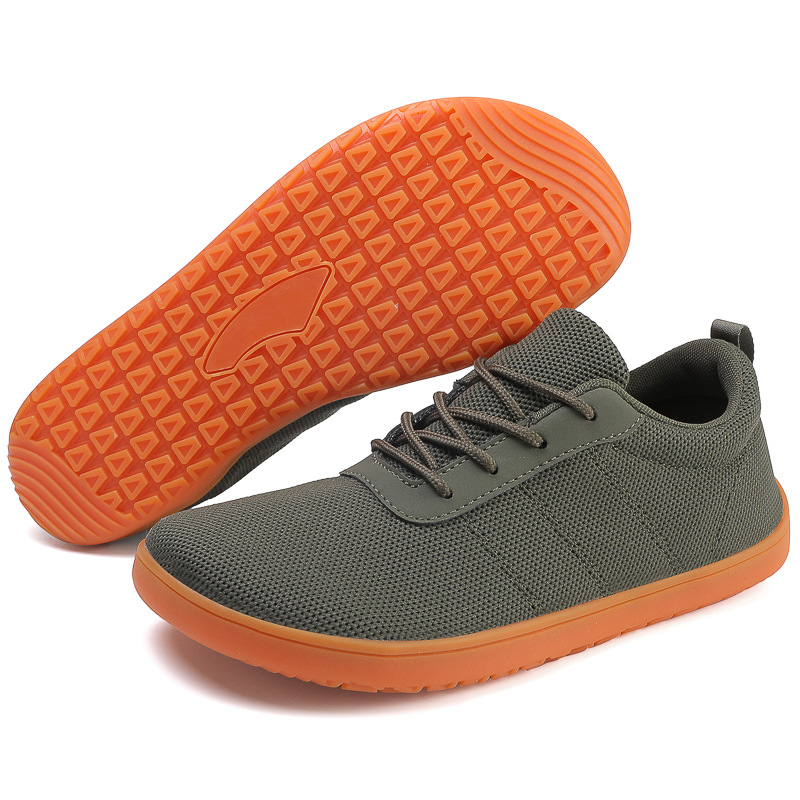 Picture of Foreign trade new wide head barefoot shoes simple casual sneaker men's and women's non-slip soft bottom wide last shoes factory outlet