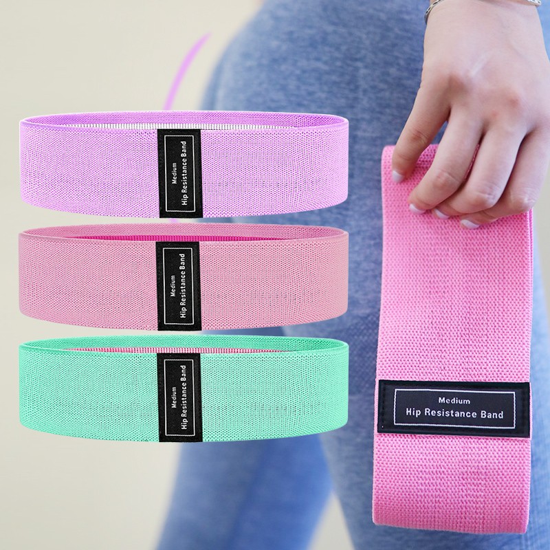 Yoga tension belt stretch assist hip abuse ring non-slip fitness elastic hip color latex silk ring resistance
