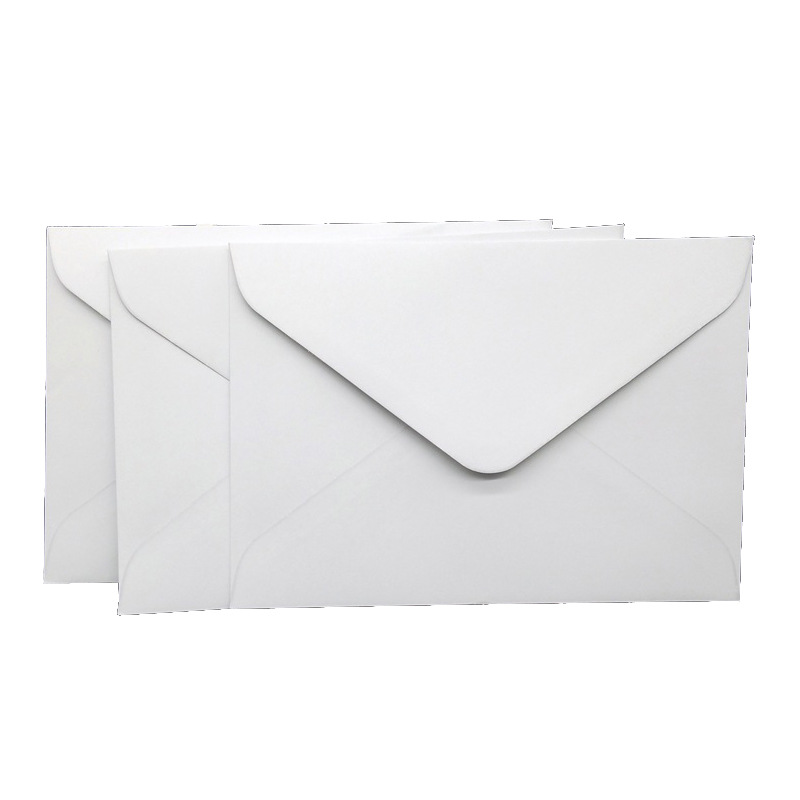Picture of Factory spot envelope 16*11cm white envelope European envelope 120g white kraft paper greeting card envelope