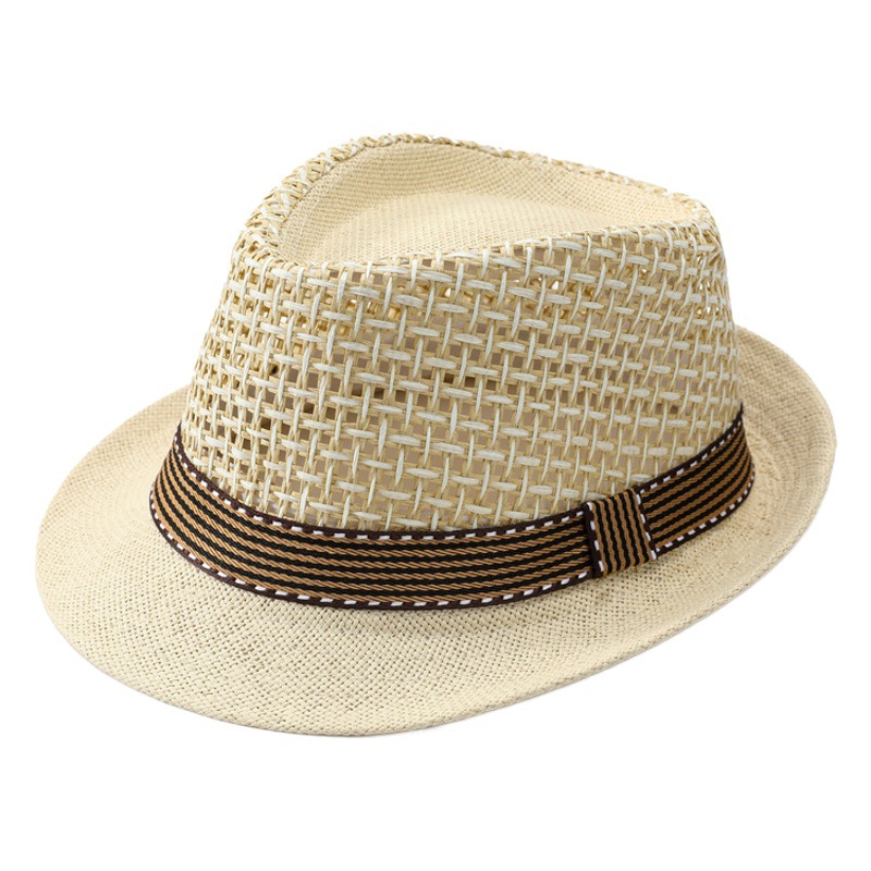 Hat Men's Topper Summer Dad's Sunhat Middle-aged and Elderly Mesh Breathable Sun Hat Grandpa Outdoor Cool Hat
