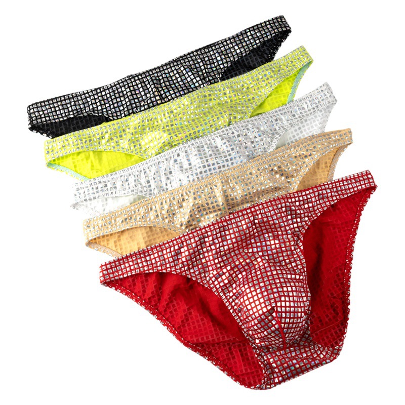 Foreign trade cross-border men's in stock men's sexy briefs men's sexy underwear colorful men's sexy underwear D209