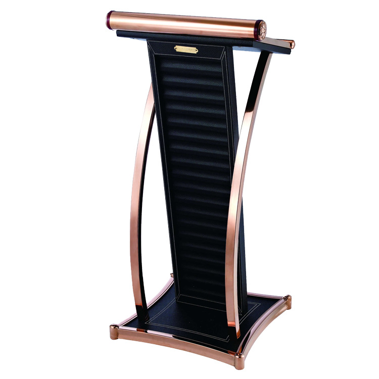 Picture of Simple conference room speaker restaurant hotel lobby wedding reception desk auditorium radio station Speaker reception desk