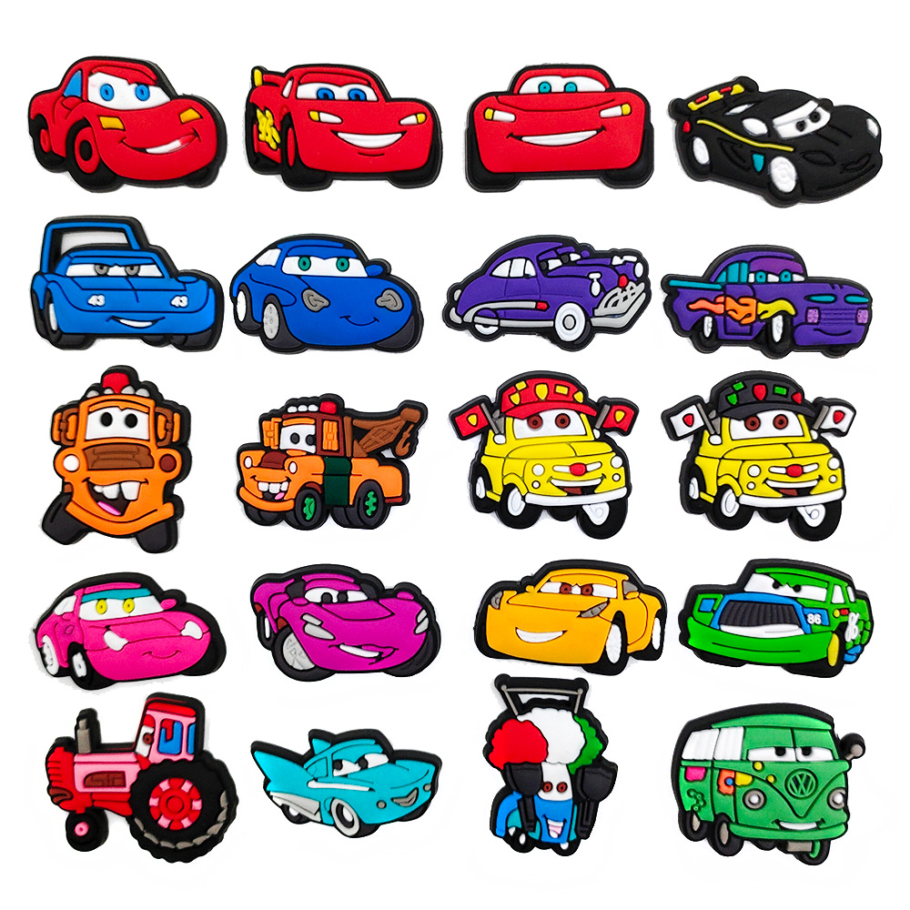 20 suit Cute Cartoon Cave Shoes Shoes Flower Shoe Buckle Racing Story Series Shoe Accessories