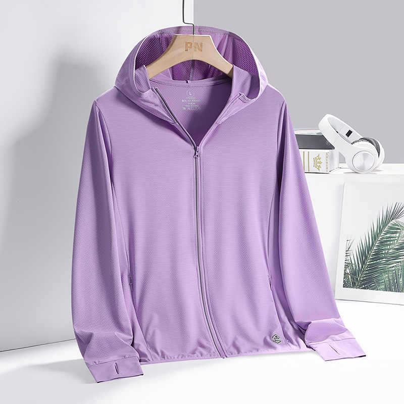 Summer Outdoor Lightweight Sunscreen Clothing Removable Hat Outdoor Anti-ultraviolet Knitted Sunscreen Clothing Skin Windbreaker