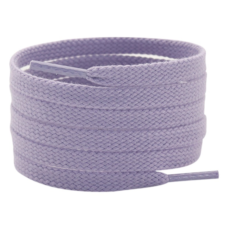 Kuro Gold Shoelaces Classic Trbottomyy 8mm Flat Double-Layer Polyester-Cotton Nb Shoelaces Suitable for Casual Shoes Sports Shoes Sneakers