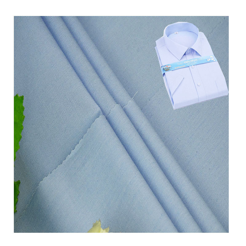 Factory Hot Cotton Polyester Stretch Cloth School Uniform for Primary School Students Sportswear Polyester Cotton Fabric Casual Wear Fabric for Men and Women